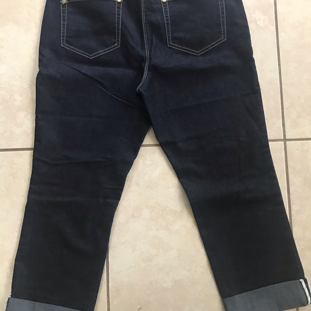 Josephine Sport Petite Capri Jeans 10P - Picture 2 of 3